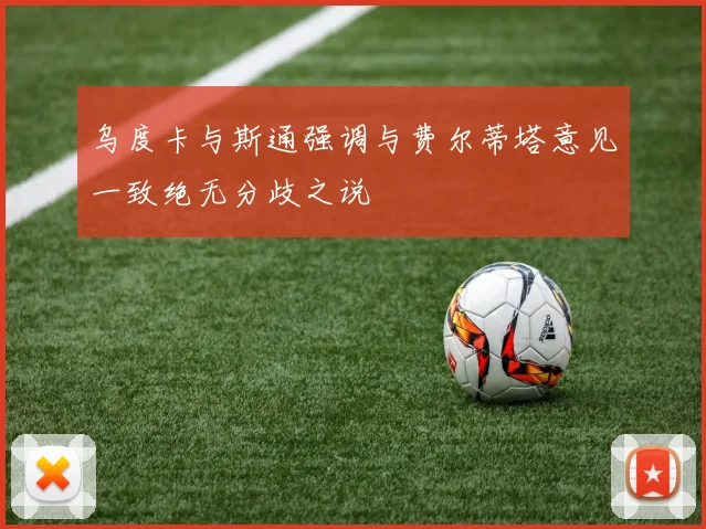 乌度卡与斯通强调与费尔蒂塔意见一致绝无分歧之说