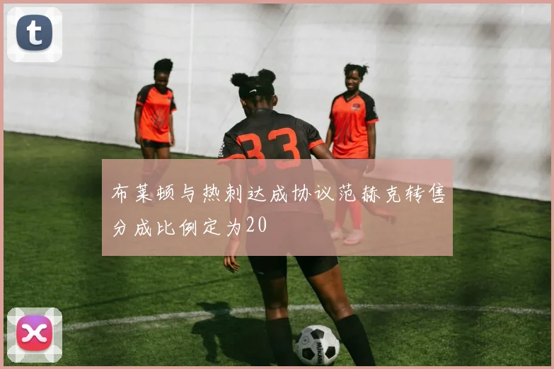 布莱顿与热刺达成协议范赫克转售分成比例定为20